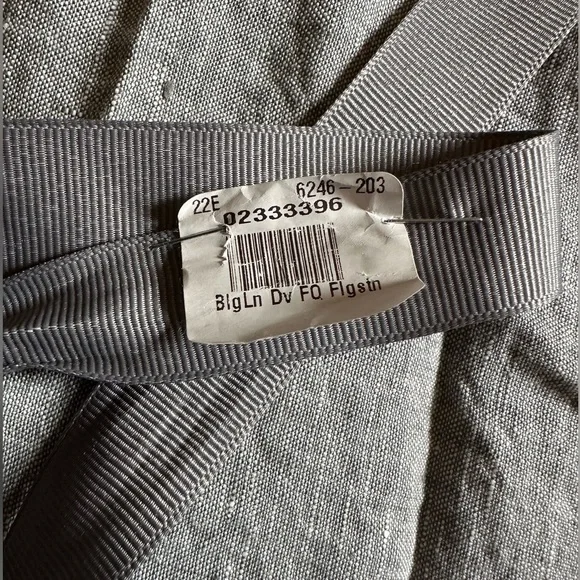 Pottery Barn Belgian Flax Linen Duvet Cover, Full Queen Flagstone Color NWT - Picture 2 of 3